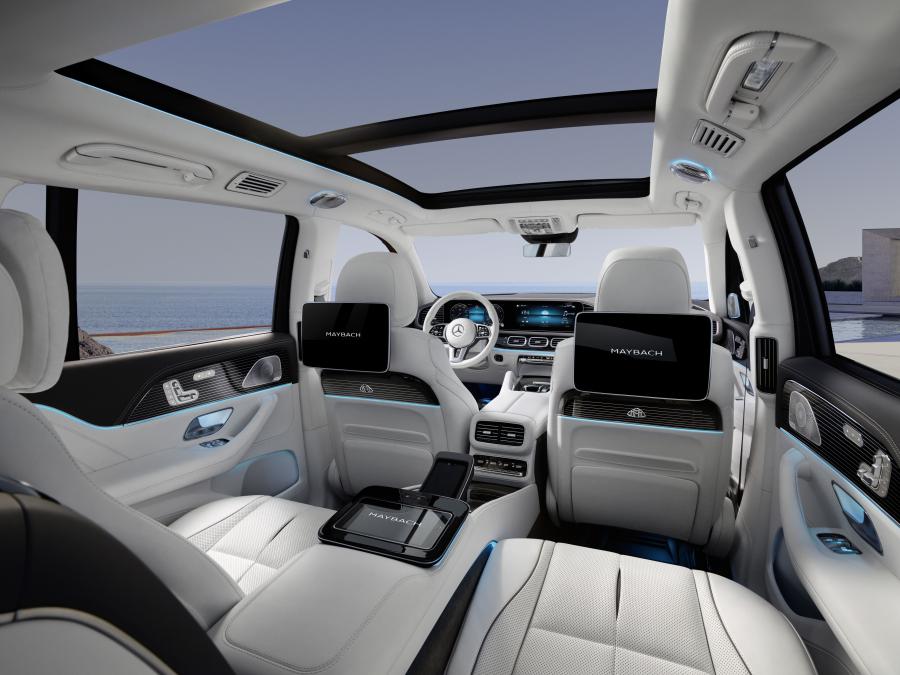Интерьер Mercedes-Maybach GLS600 4Matic (X167) 2020 года  (WW) (фото 66 из 66)